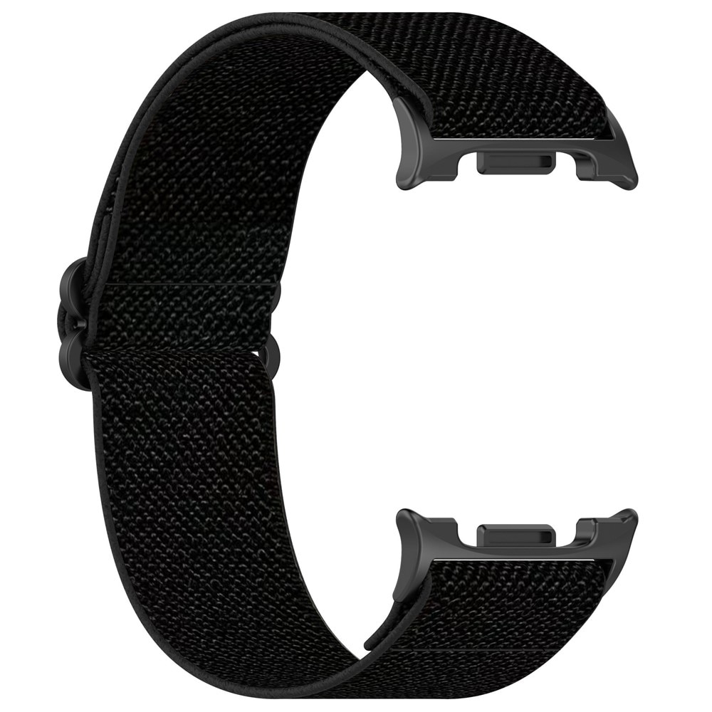 Elastiskt Nylonarmband Samsung Galaxy Watch Ultra (2025) Svart