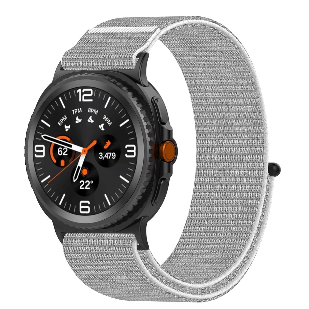 Nylonarmband Samsung Galaxy Watch 8 Classic Grå