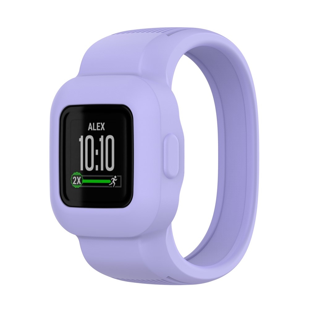 Silikonarmband Garmin Vivofit Jr. 3 lila