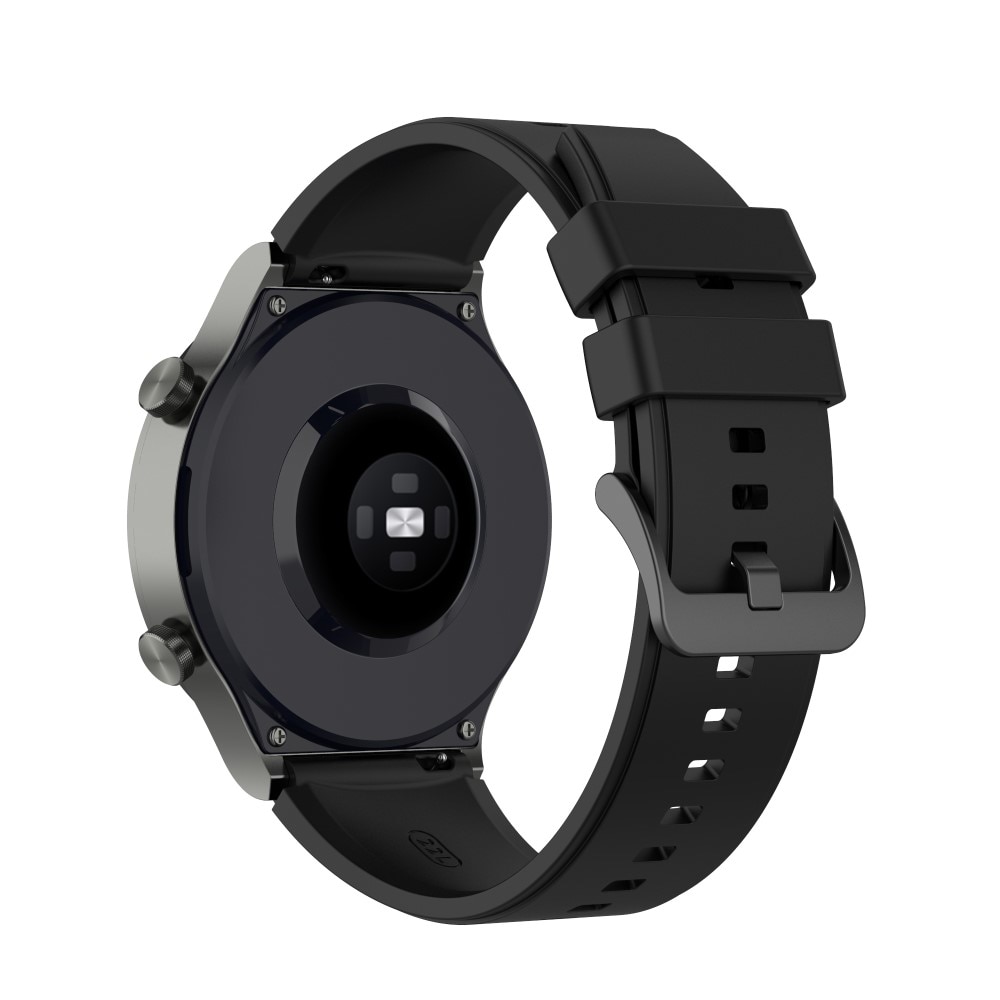 Silikonarmband Huawei Watch GT 2 46mm svart