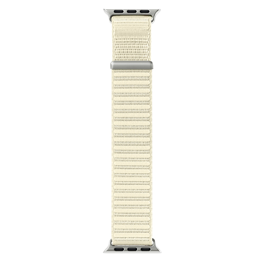Nylon Armband Apple Watch Series 9 41mm Vit