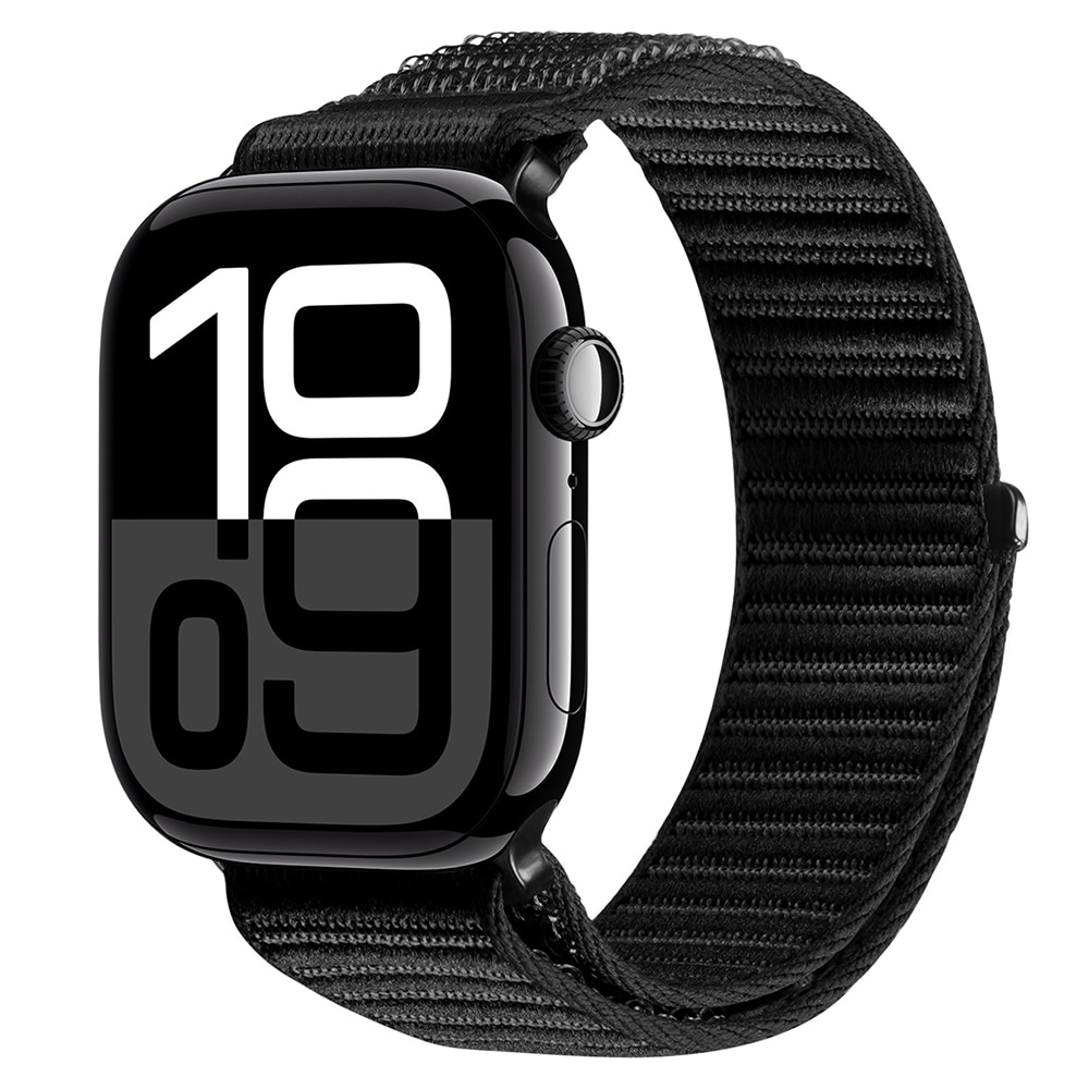 Nylon Armband Apple Watch Series 1-3 42mm Svart