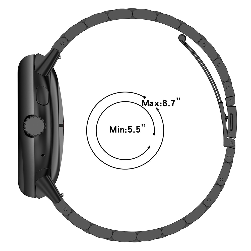 Titanarmband Google Pixel Watch 2 Svart