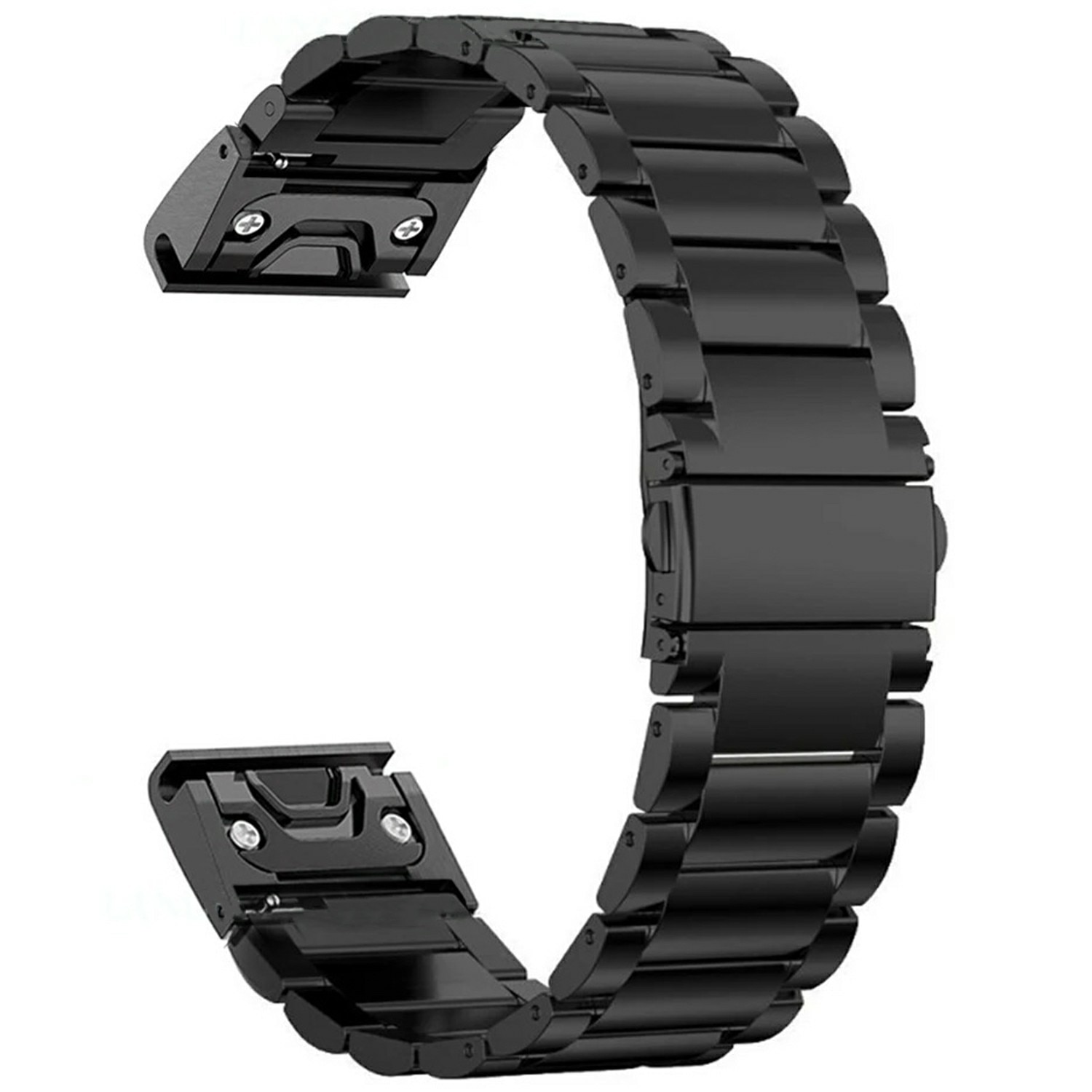 Titanarmband Garmin Fenix 5 Plus/Fenix 5 Svart