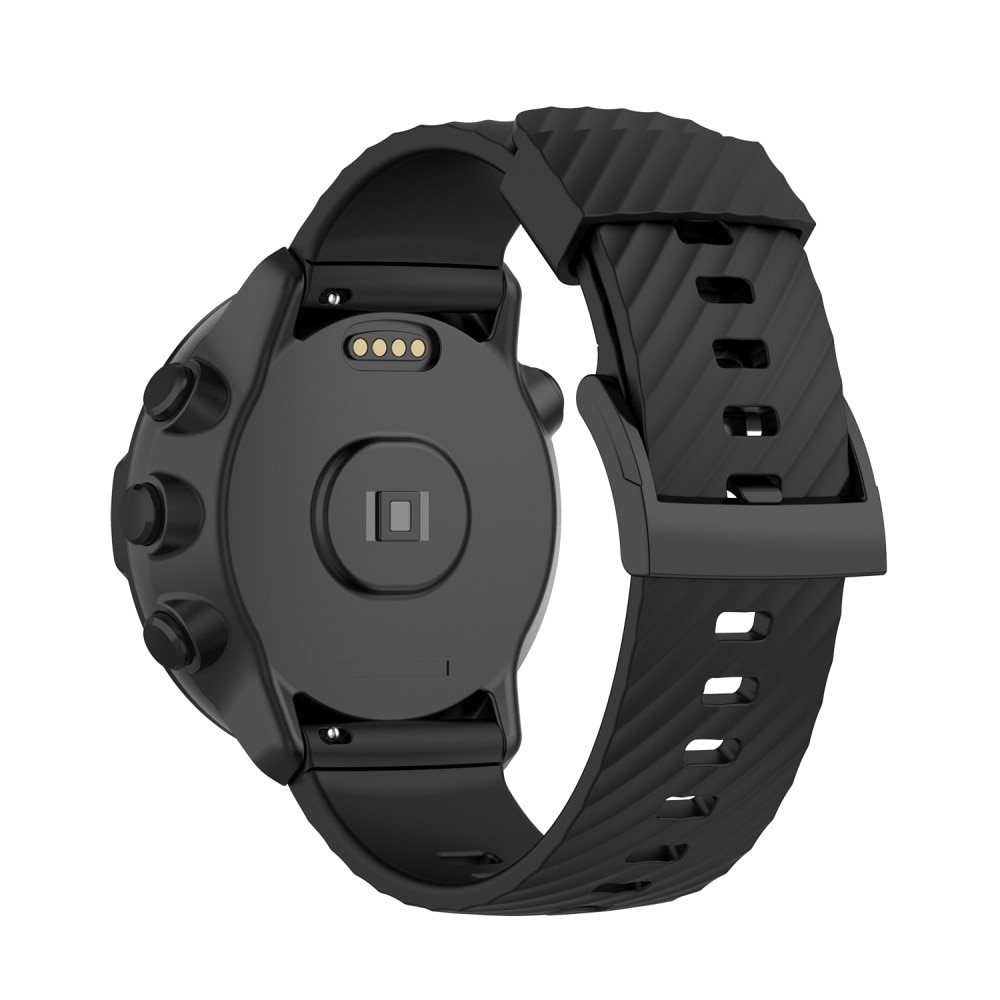 Silikonarmband Suunto 7/9/9 Baro svart