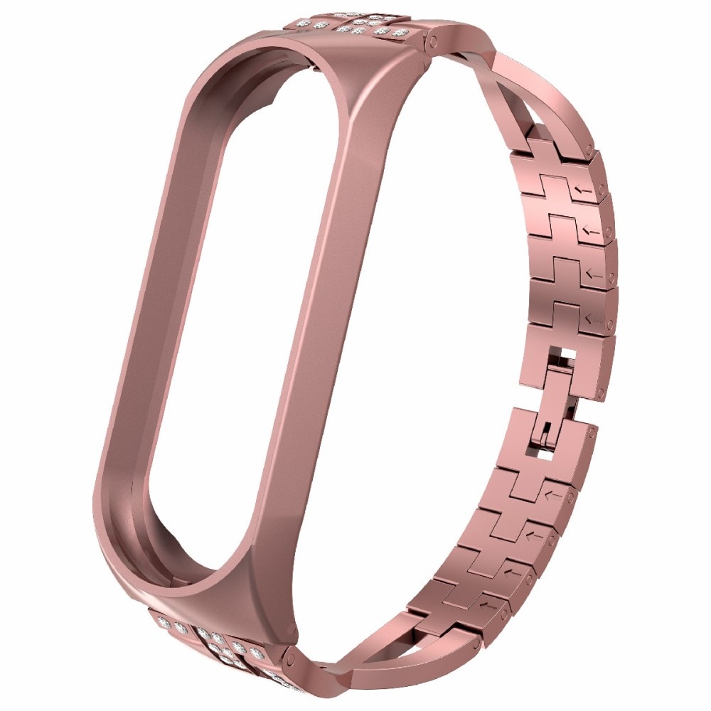 Crystal Bracelet Xiaomi Mi Band 3/4 Rose Gold