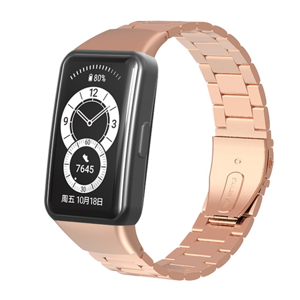 Metallarmband Huawei Band 6 roséguld