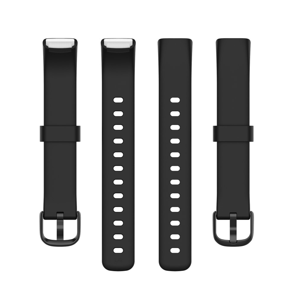 Silikonarmband Fitbit Luxe svart (Large)
