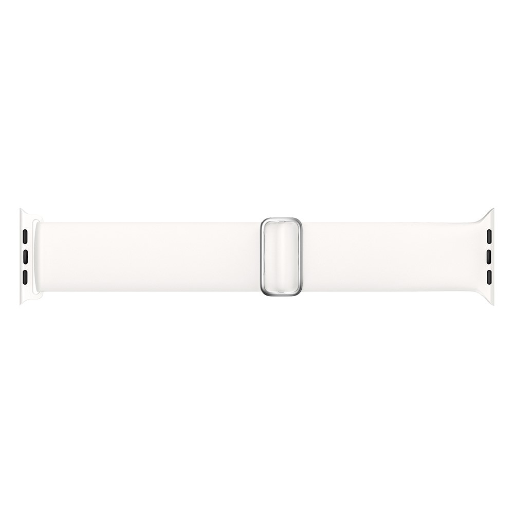 Elastiskt silikonarmband Apple Watch 42mm vit
