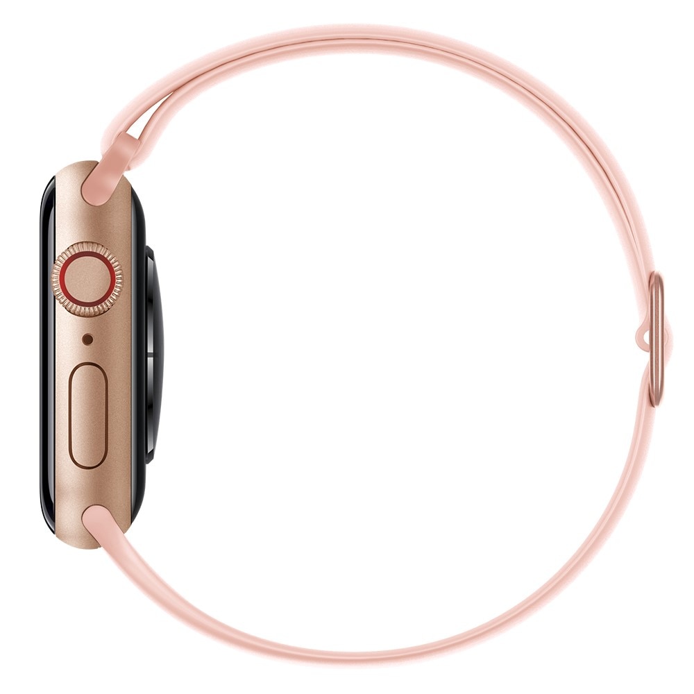 Elastiskt silikonarmband Apple Watch 41mm Series 8 rosa
