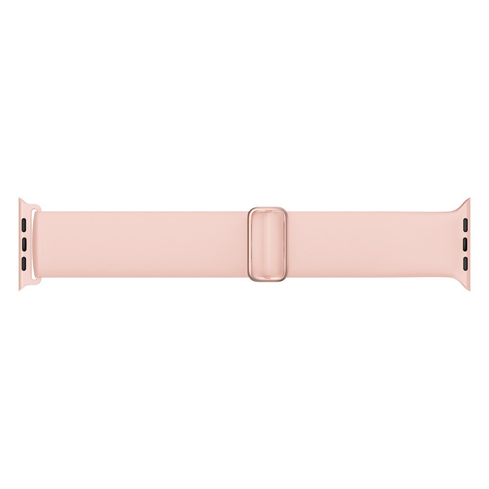 Elastiskt silikonarmband Apple Watch 41mm Series 8 rosa