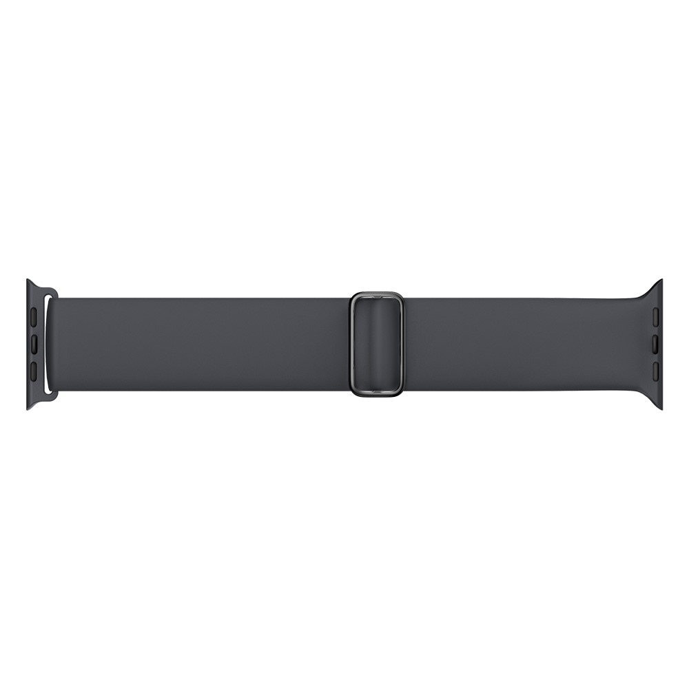 Elastiskt silikonarmband Apple Watch Ultra 49mm grå