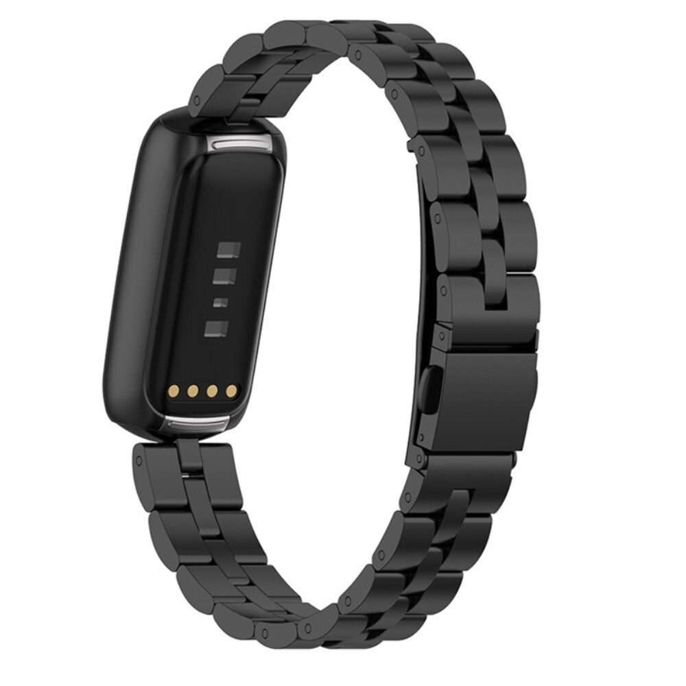 Metallarmband Fitbit Luxe Svart