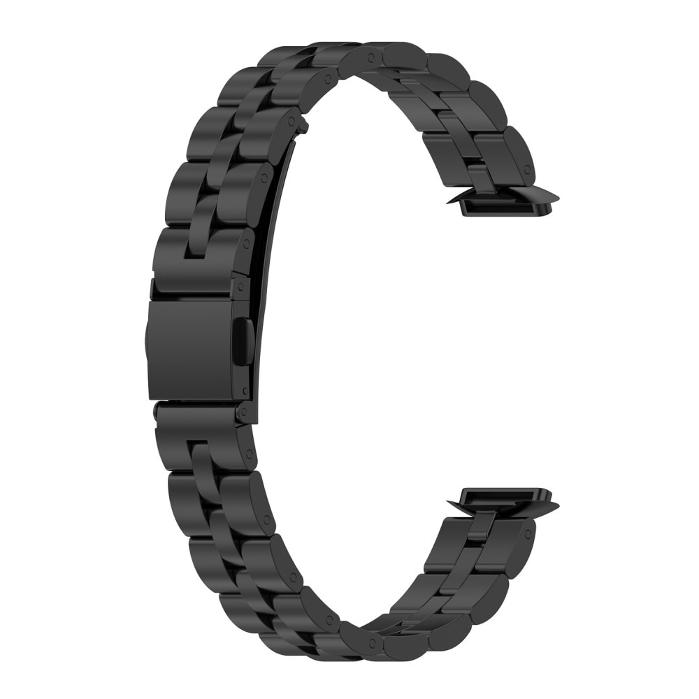 Metallarmband Fitbit Luxe svart