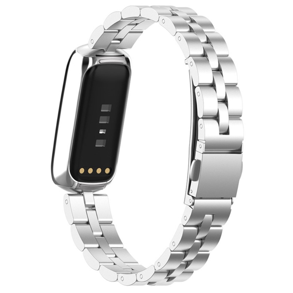 Metallarmband Fitbit Luxe silver