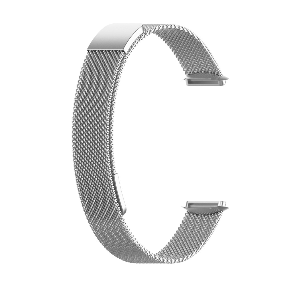 Armband Milanese Fitbit Luxe silver