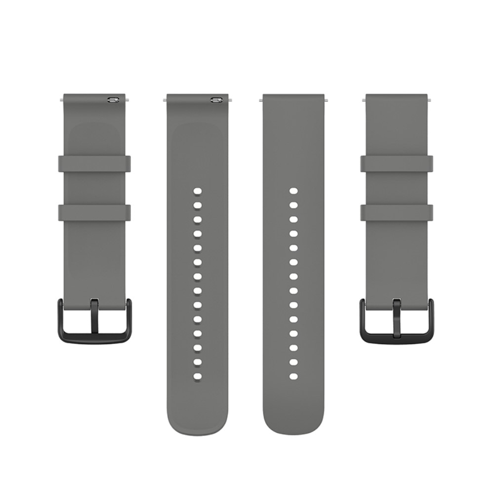 Silikonarmband Universal 22mm grå