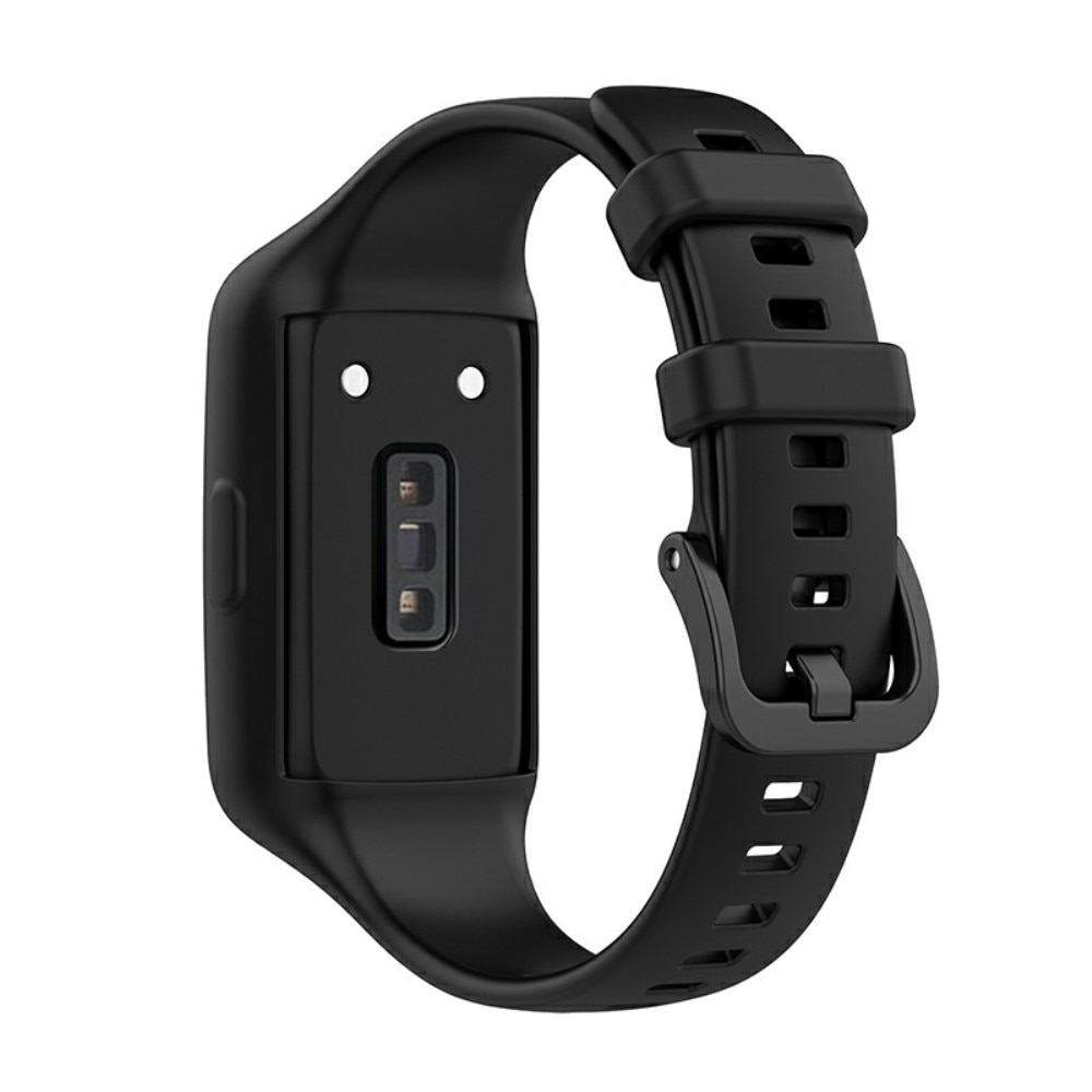 Silikonarmband skal Huawei Band 6 svart