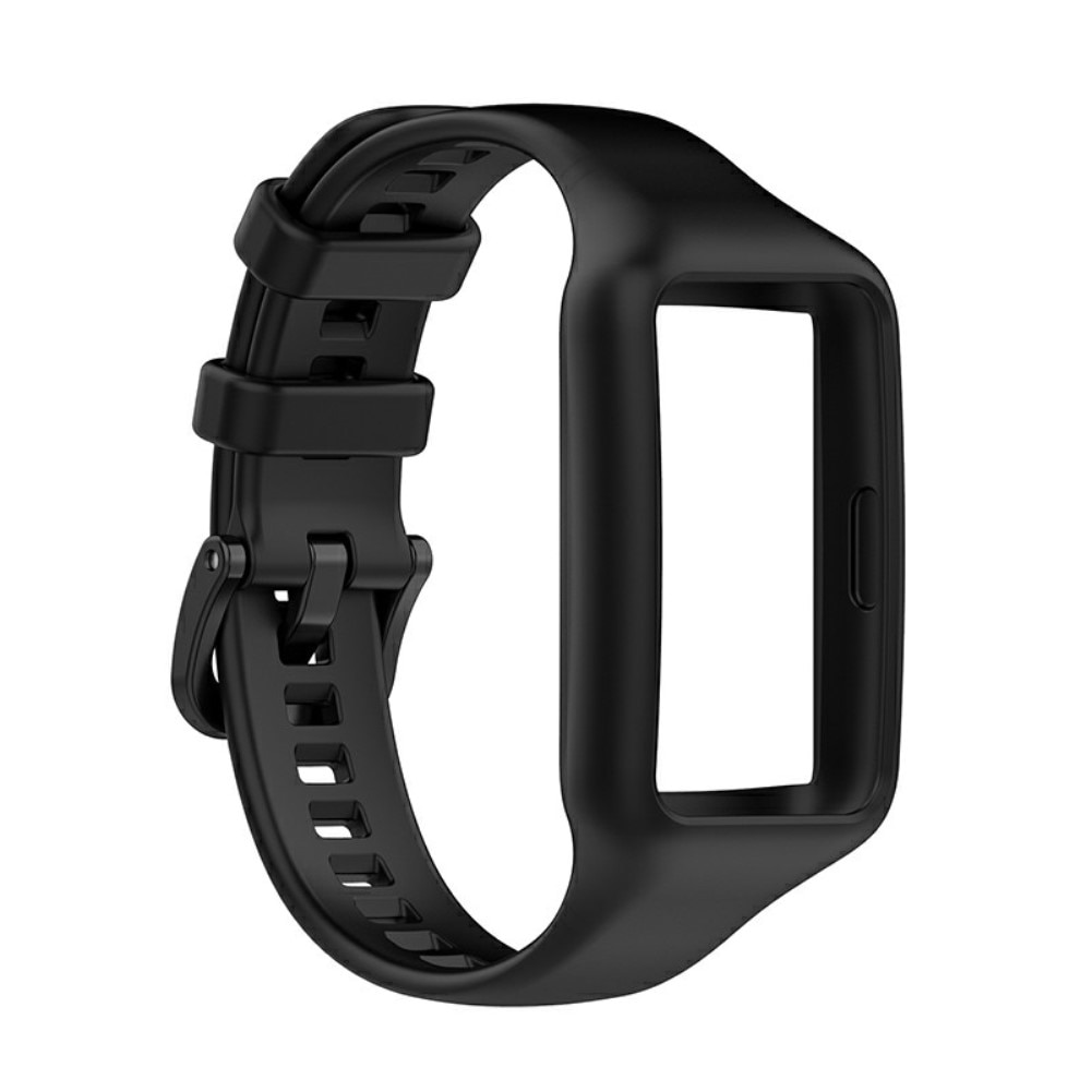 Silikonarmband skal Huawei Band 6 svart