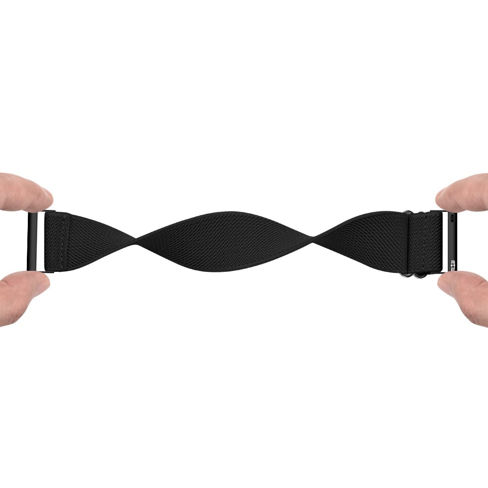 Elastiskt Nylonarmband Polar Grit X Svart