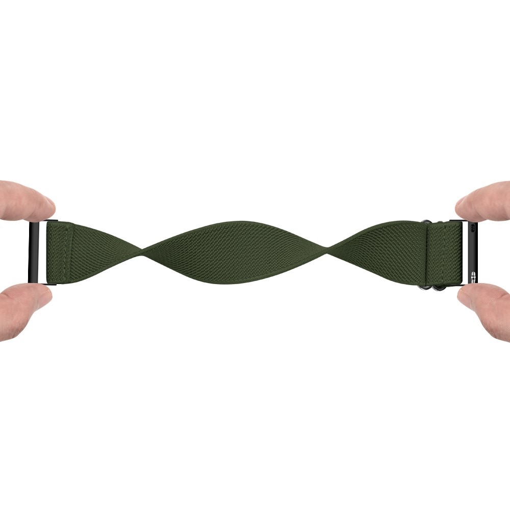 Elastiskt Nylonarmband Suunto Vertical grön