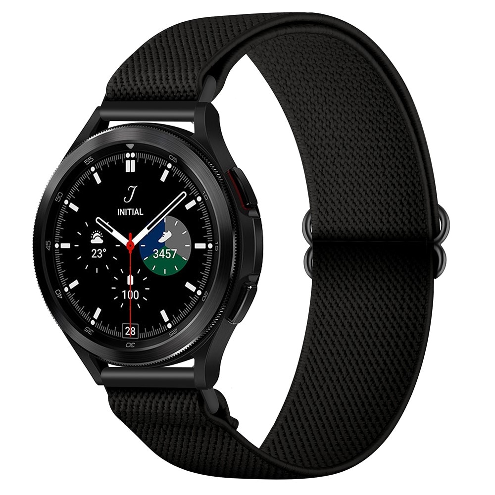 Elastiskt Nylonarmband Samsung Galaxy Watch 5 40mm svart