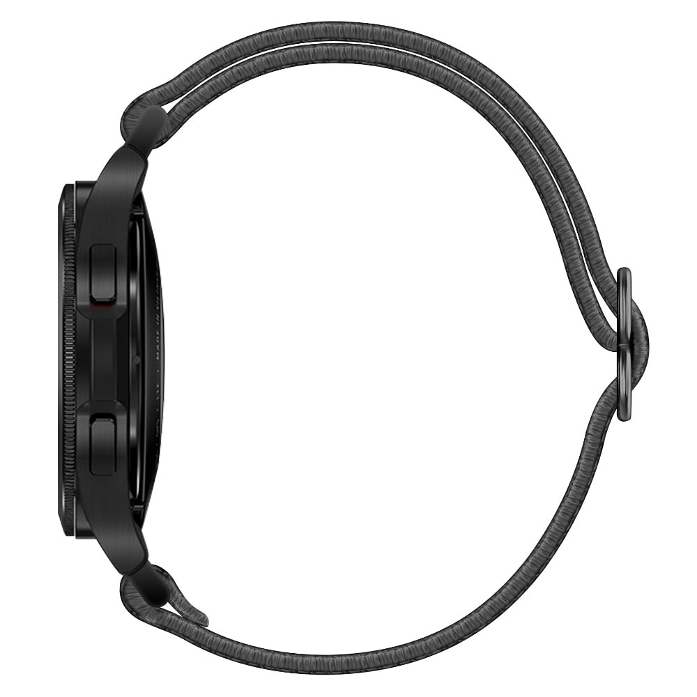 Elastiskt Nylonarmband Garmin Vivoactive 6 Mörkgrå