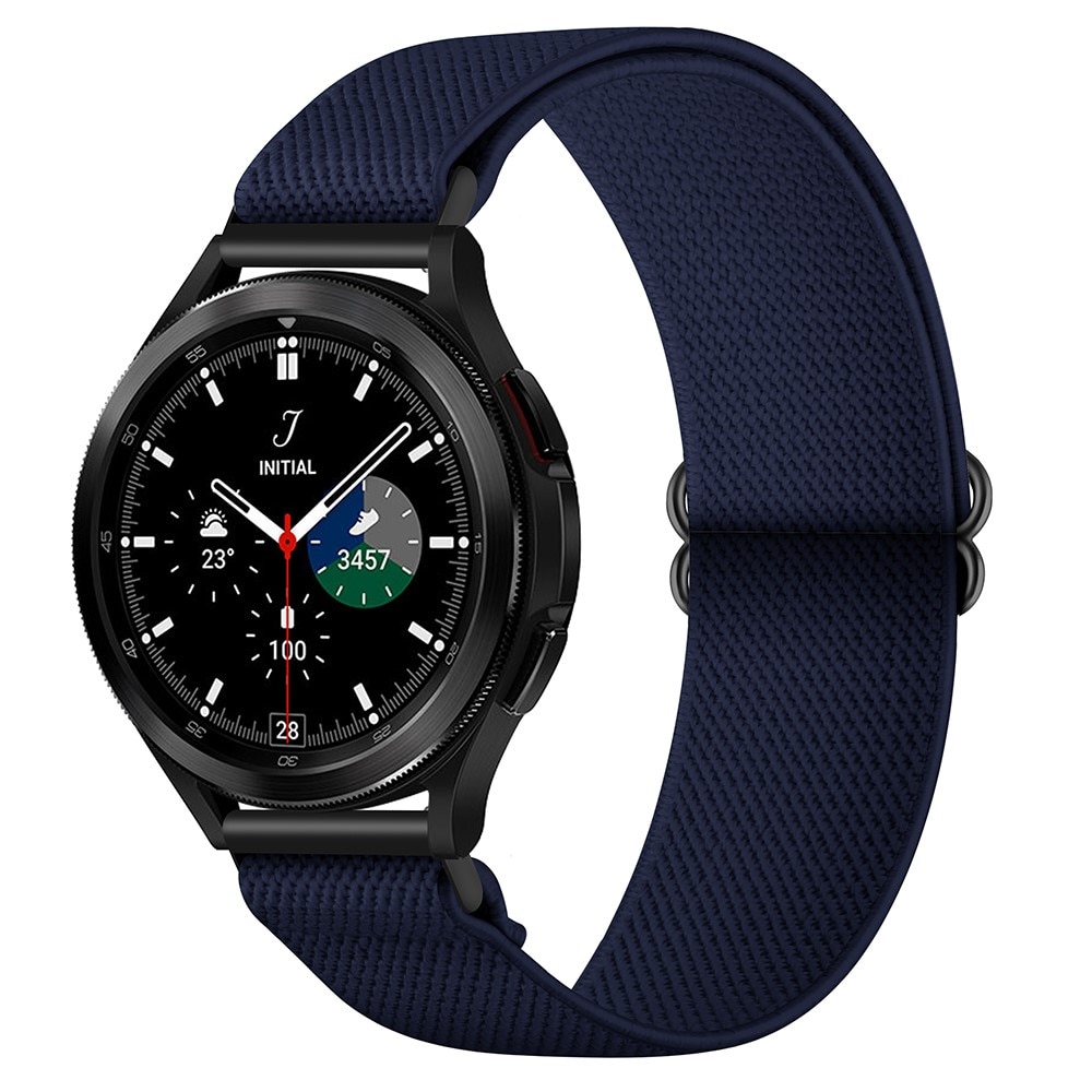 Elastiskt Nylonarmband Samsung Galaxy Watch 5 Pro mörkblå