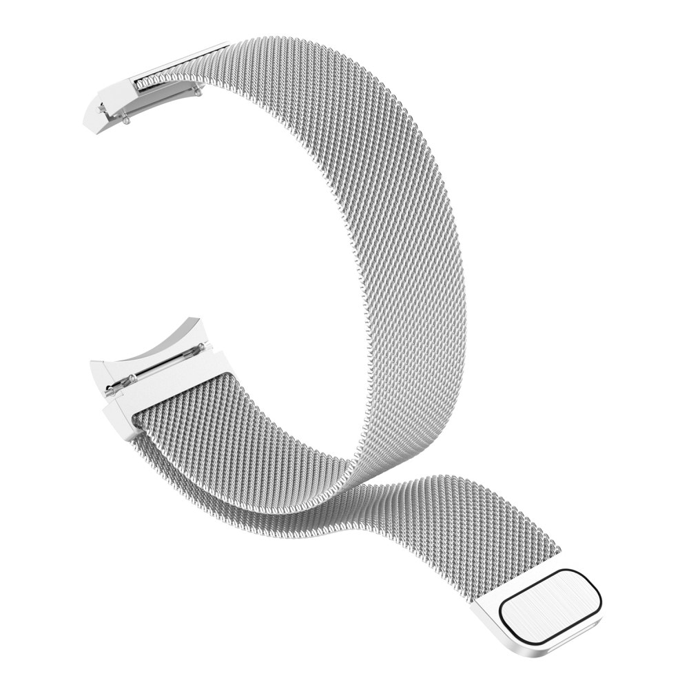Full Fit Armband Milanese Samsung Galaxy Watch 4 Classic 42mm silver