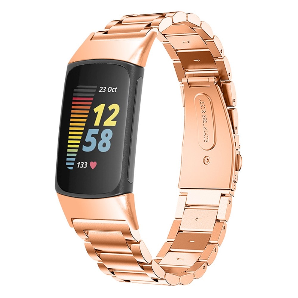 Metallarmband Fitbit Charge 6 Roséguld