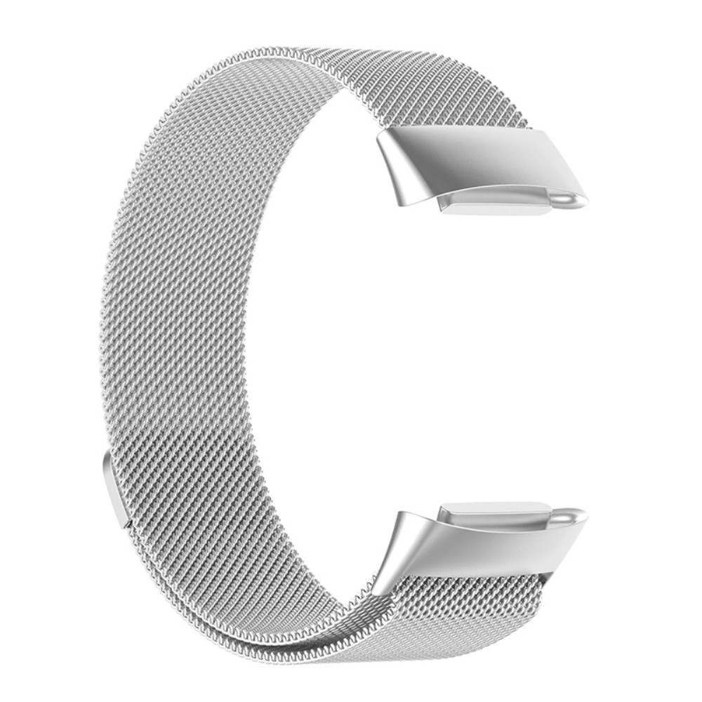 Armband Milanese Fitbit Charge 5 silver