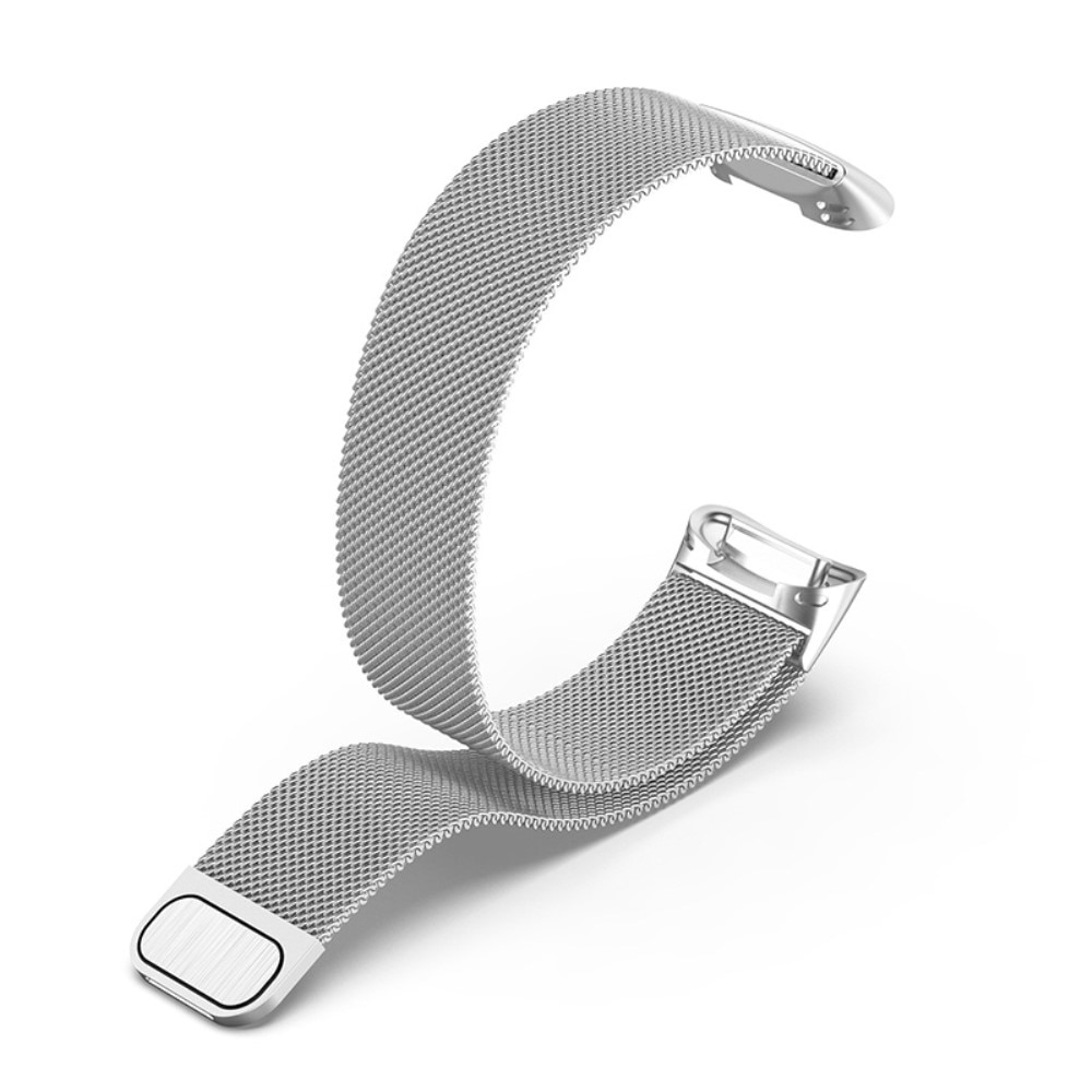 Armband Milanese Fitbit Charge 5 silver
