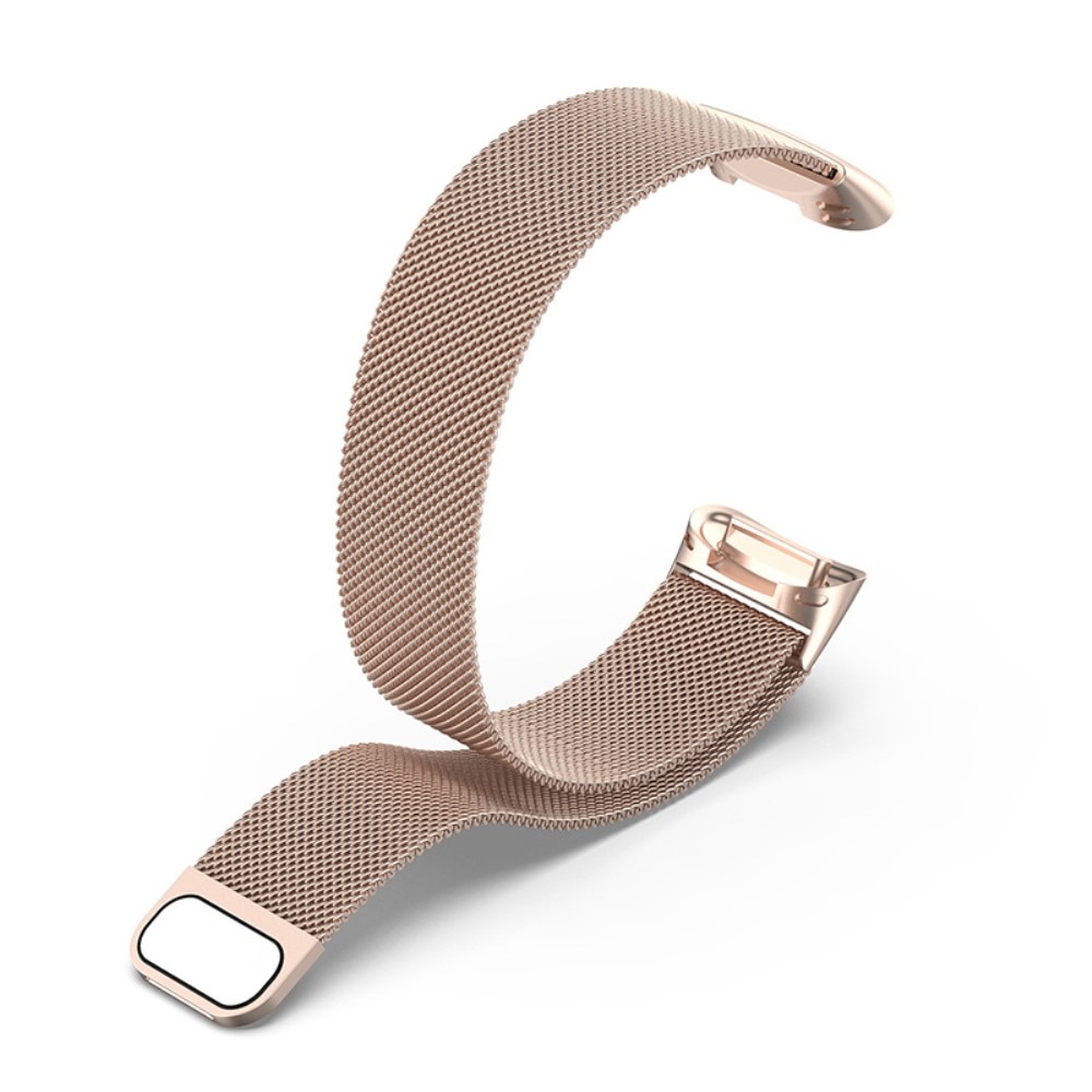 Armband Milanese Fitbit Charge 5 Champagneguld