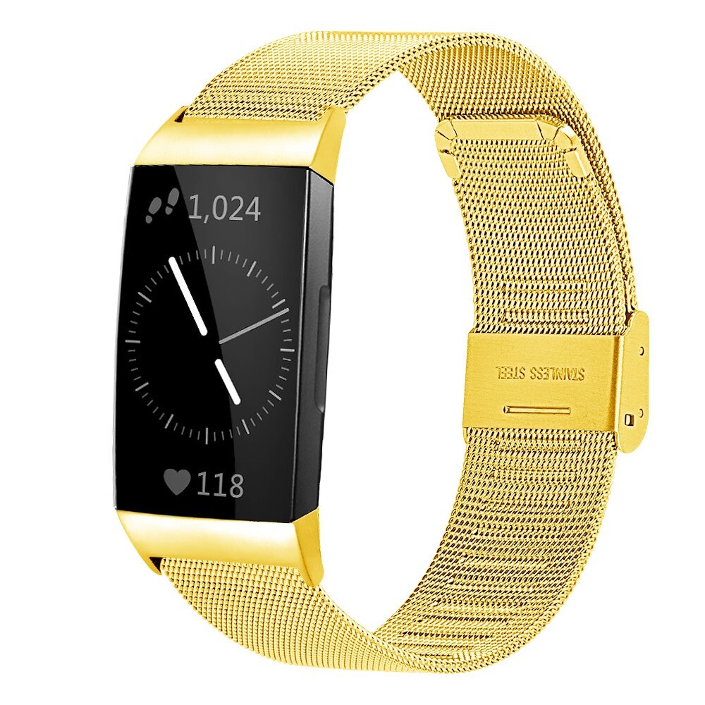 Mesh Bracelet Fitbit Charge 5 Gold