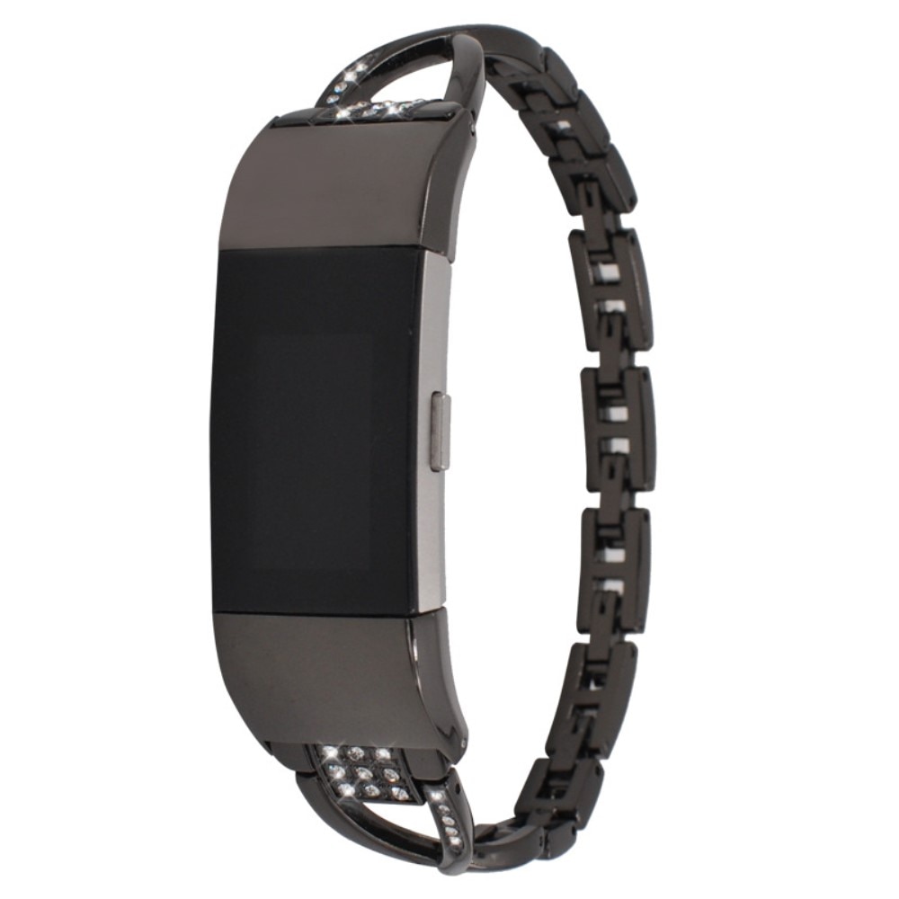 Crystal Bracelet Fitbit Charge 6 Black