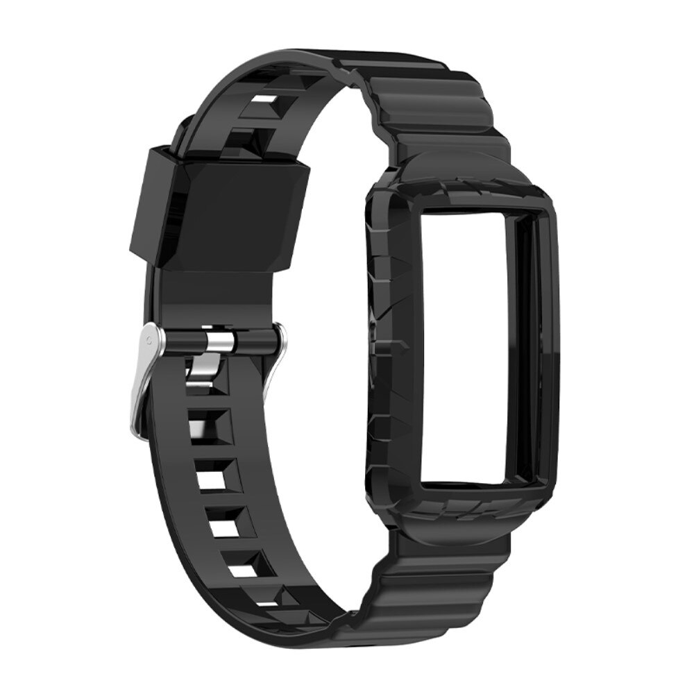 Silikonarmband skal Fitbit Charge 6 svart