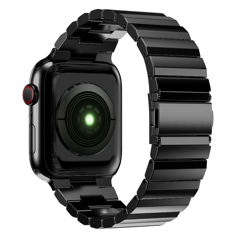 Länkarmband Apple Watch 42/44/45 mm svart