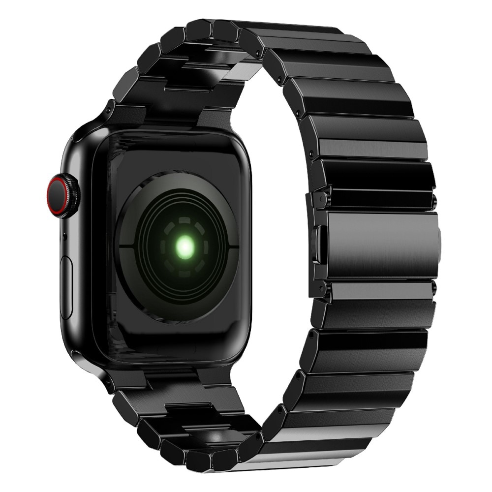 Länkarmband Apple Watch 45mm Series 9 svart