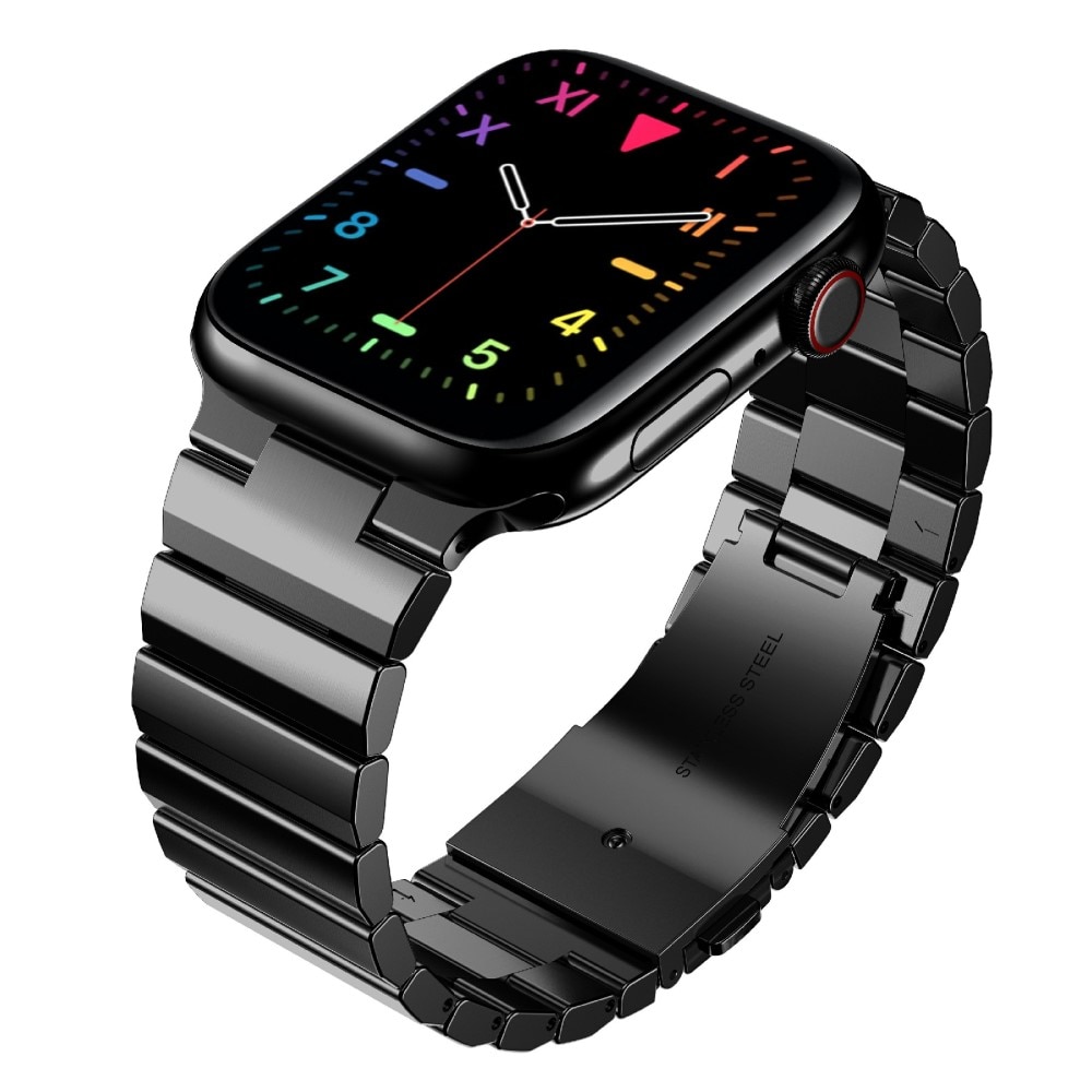 Länkarmband Apple Watch 45mm Series 9 svart