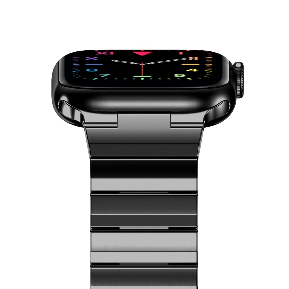 Länkarmband Apple Watch 42/44/45 mm svart