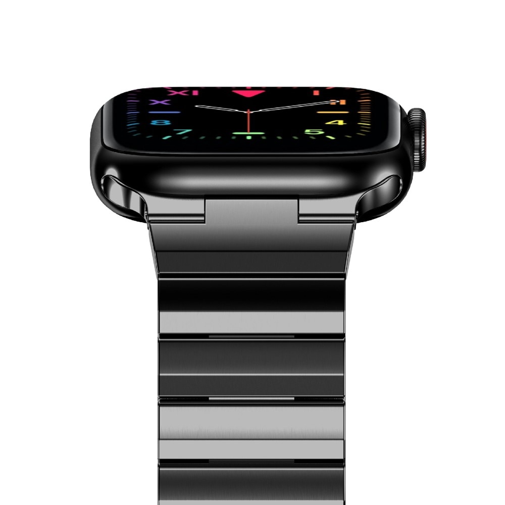 Länkarmband Apple Watch 45mm Series 9 svart