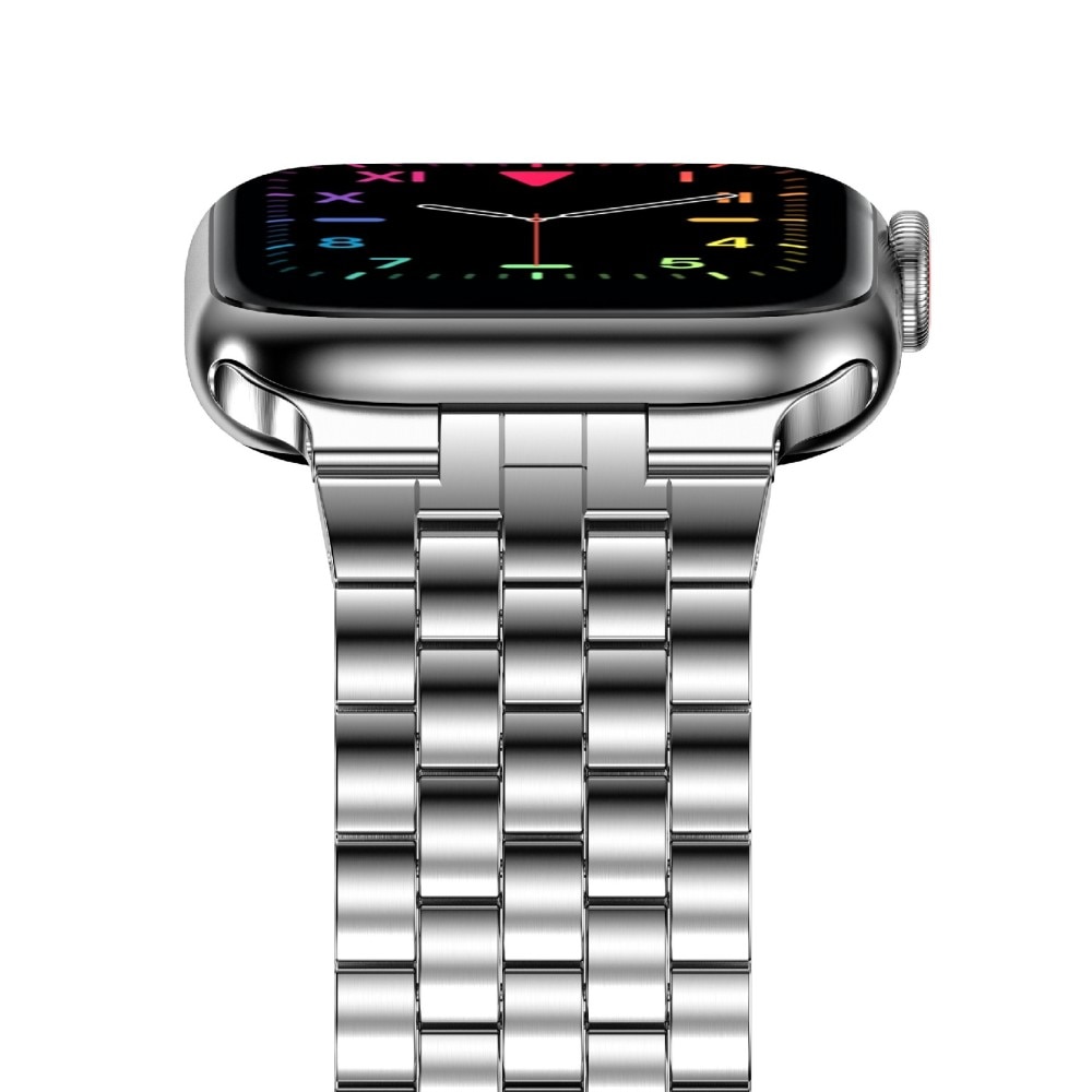 Business Metallarmband Apple Watch 45mm Series 8 silver