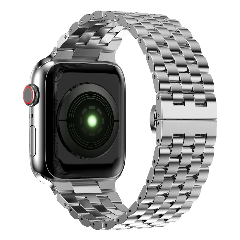 Business Metallarmband Apple Watch 41mm Series 7 silver