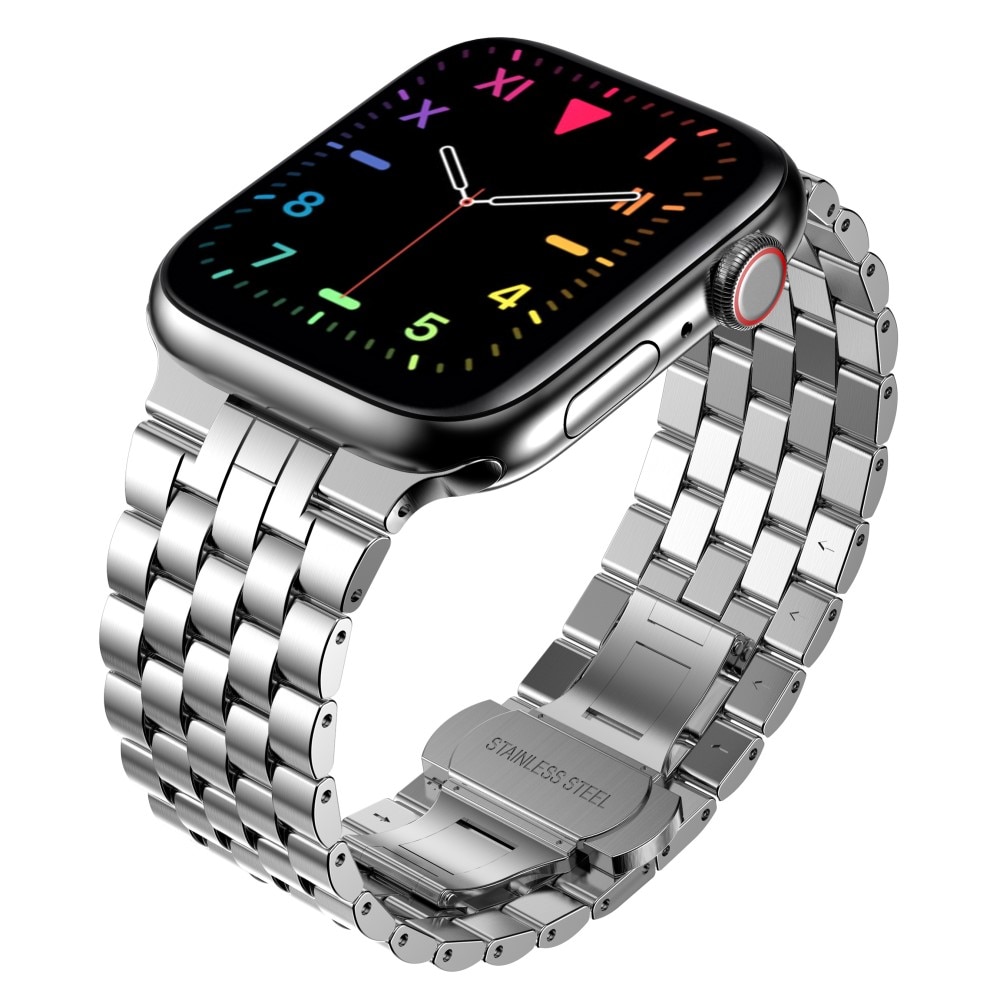 Business Metallarmband Apple Watch 45mm Series 8 silver