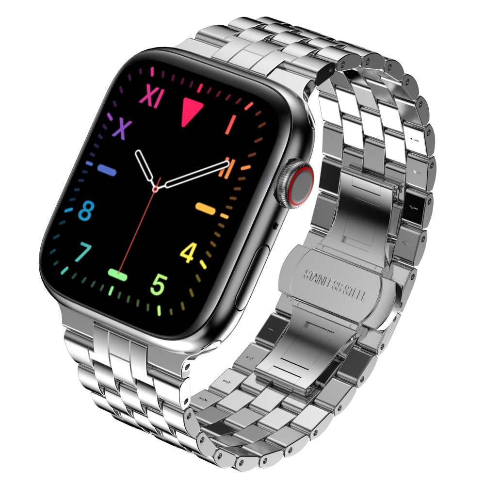 Business Metallarmband Apple Watch 45mm Series 8 silver