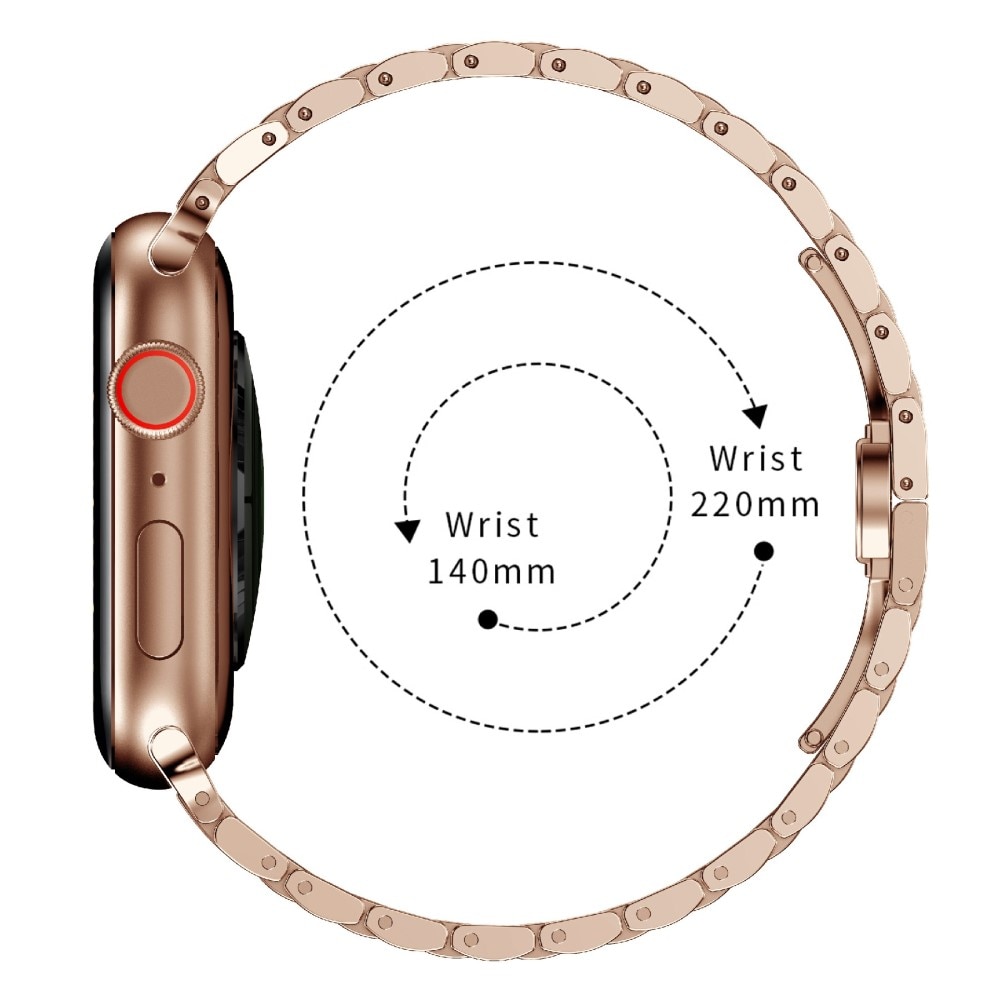 Business Metallarmband Apple Watch 41mm Series 8 roséguld