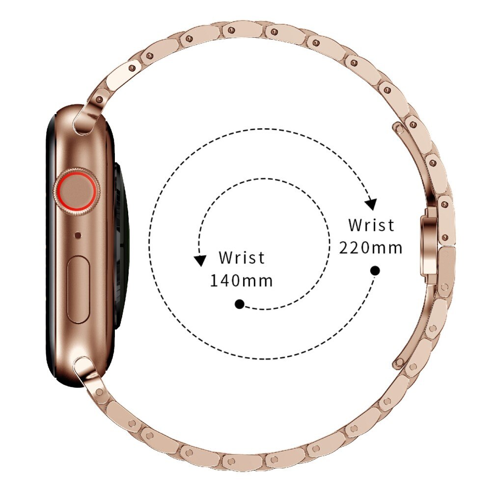 Business Metallarmband Apple Watch SE 40mm roséguld
