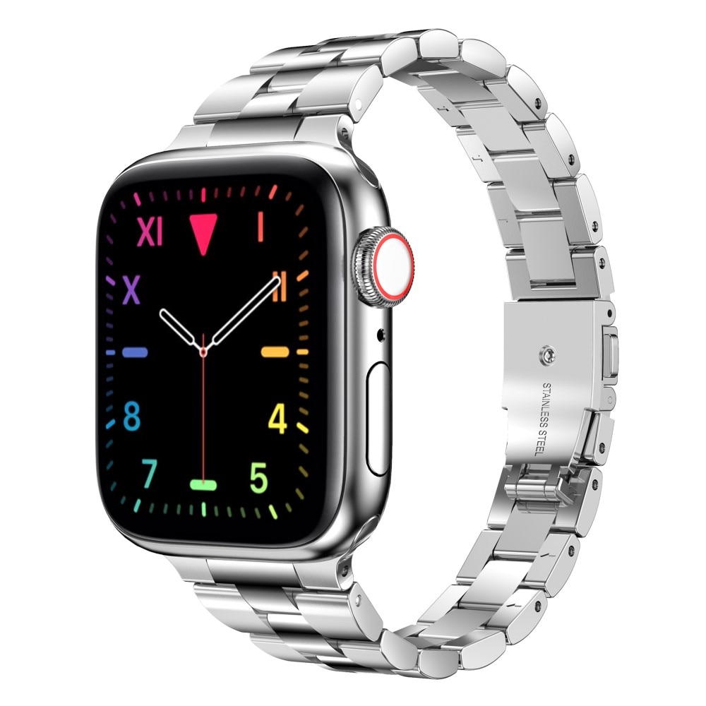 Slim Metallarmband Apple Watch 42/44/45/49 mm silver