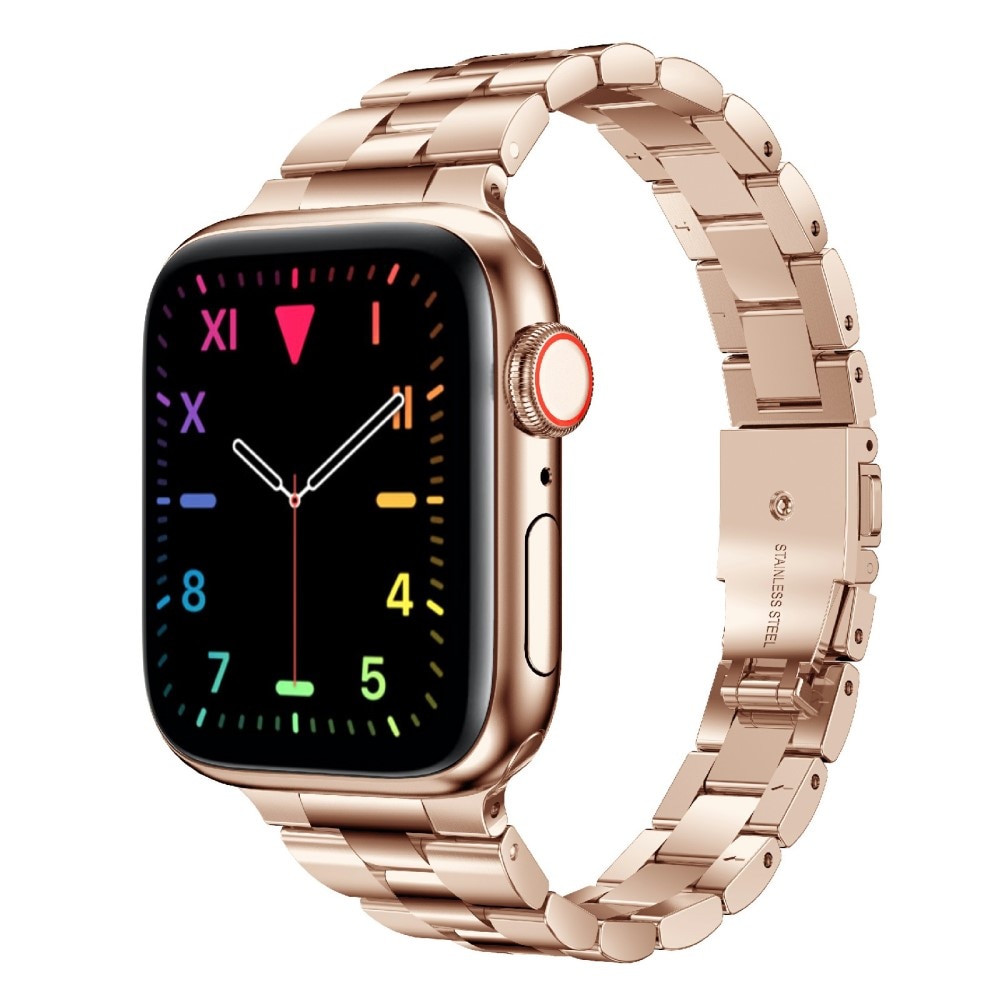 Slim Metallarmband Apple Watch 42/44/45/49 mm roséguld