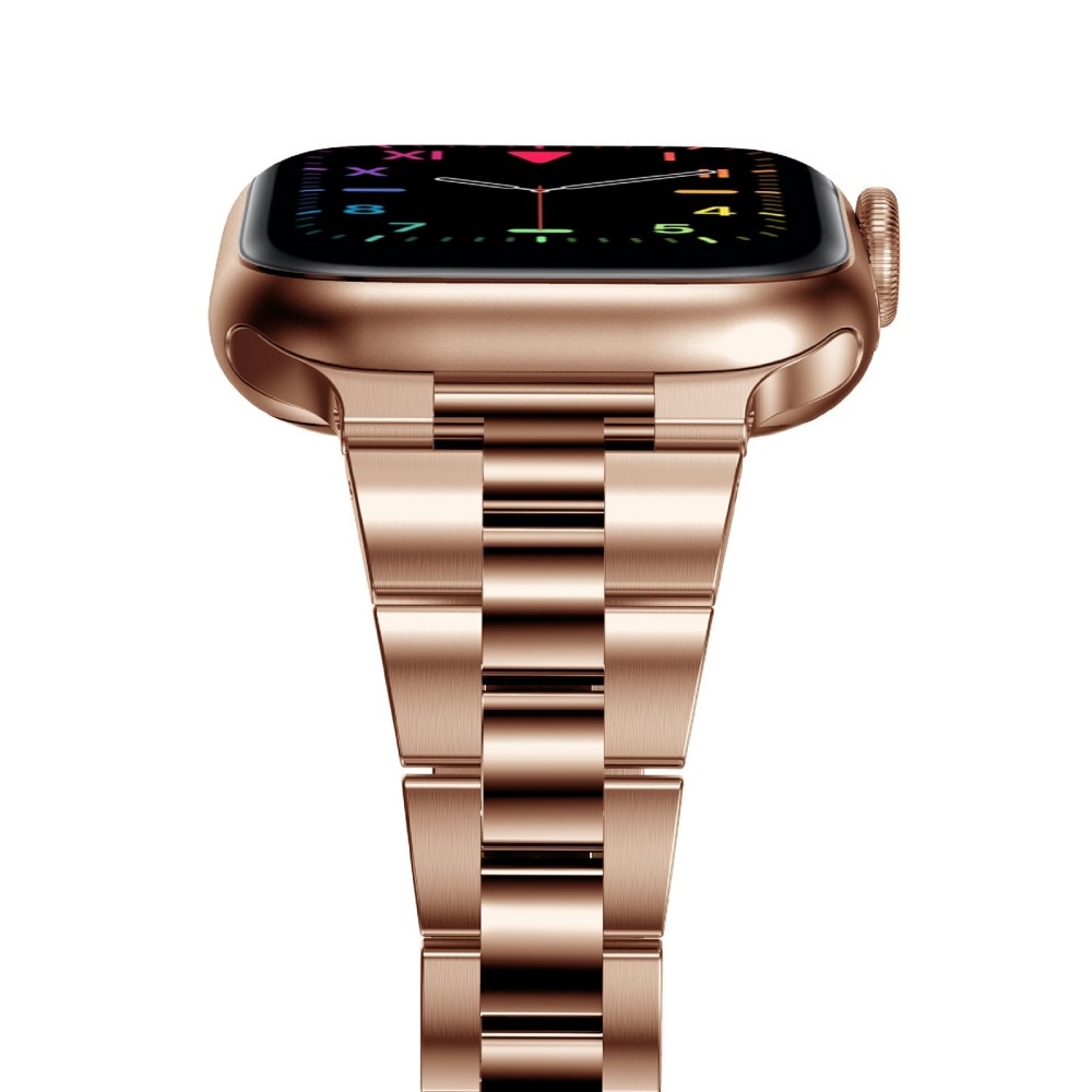 Slim Metallarmband Apple Watch 45mm Series 8 roséguld